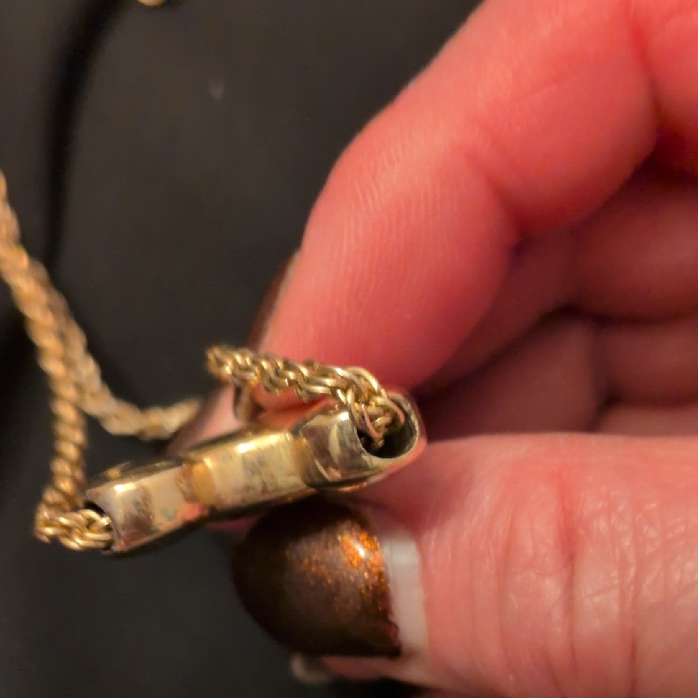 Disney Gold Plated Mickey Mouse Solid Bubble Pend… - image 6